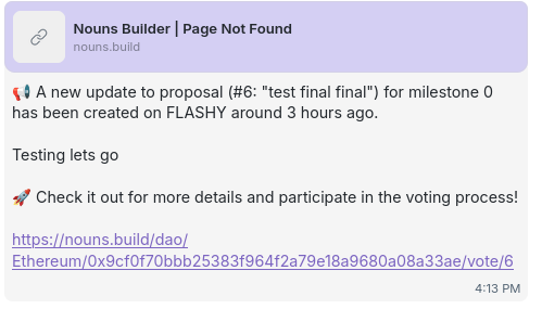 Farcaster Bot Notification